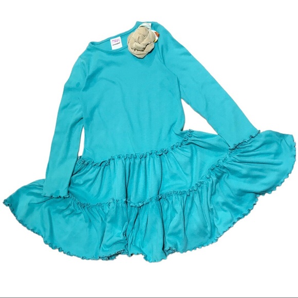 Mallory May Other - Mallory May boutique drop-waist ruffle dress